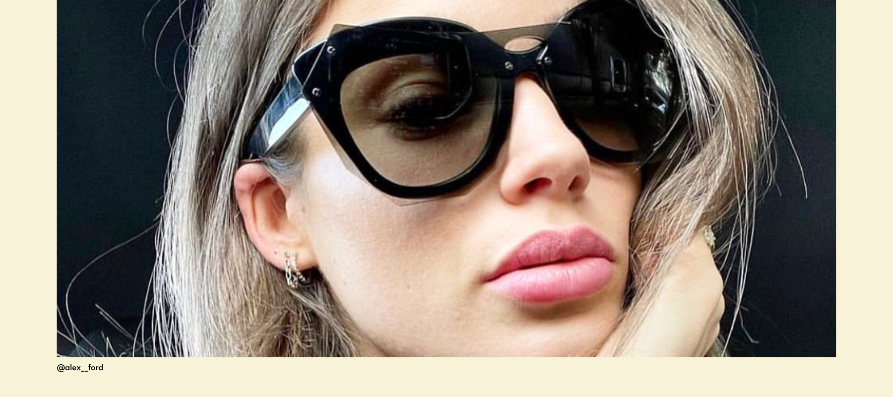 Alex Ford wears Milan by The Avantguard  Eyewear