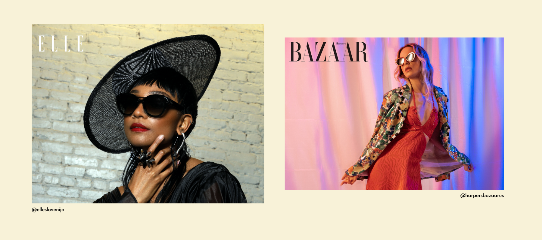 The Avantguard Eyewear HARPERS BAZAAR Magazine