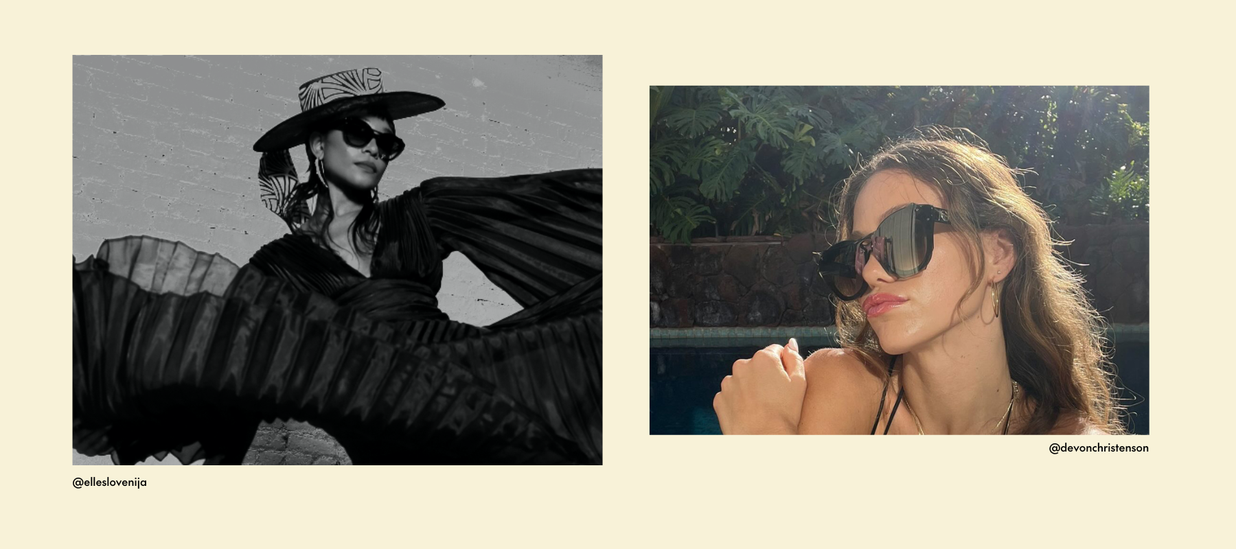 Elle Magazine & Devon Christenson wear The Avantguard Eyewear