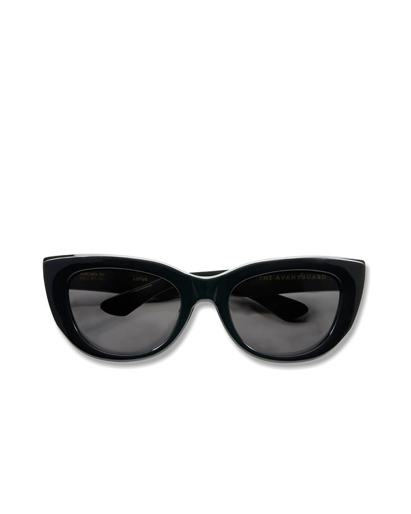 Lotus Midnight Gloss/Matte Sunglasses - Chic and Sustainable