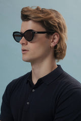 The Montmartre Cateye Sunglasses in Midnight