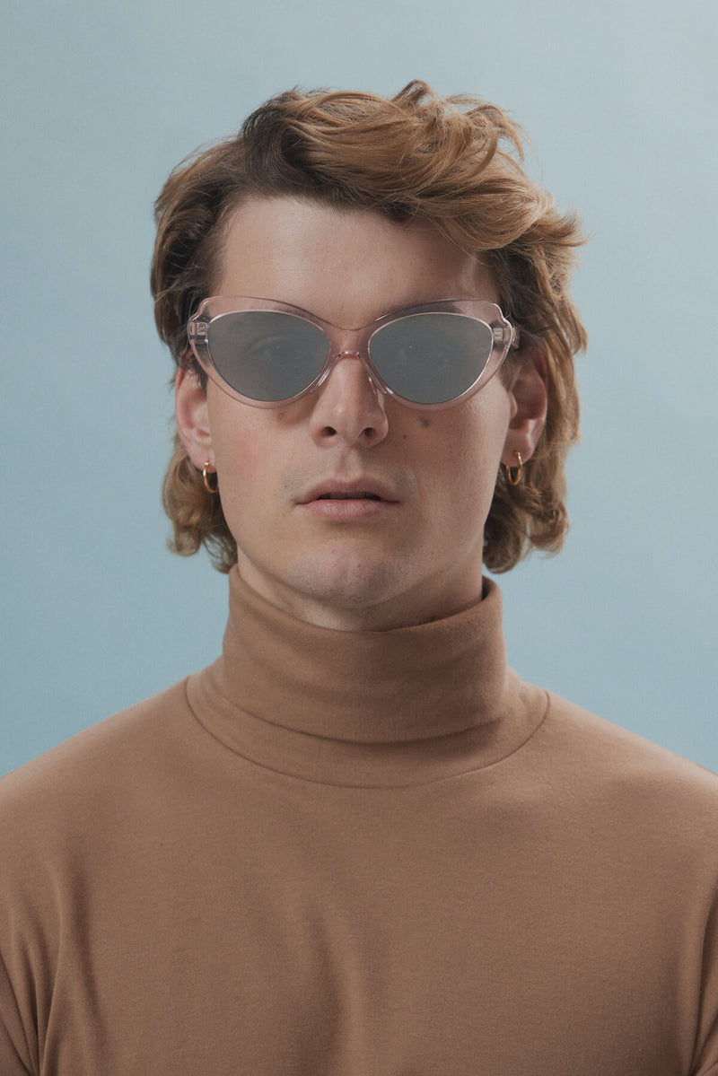 The Montmartre Cateye Sunglasses in Petal