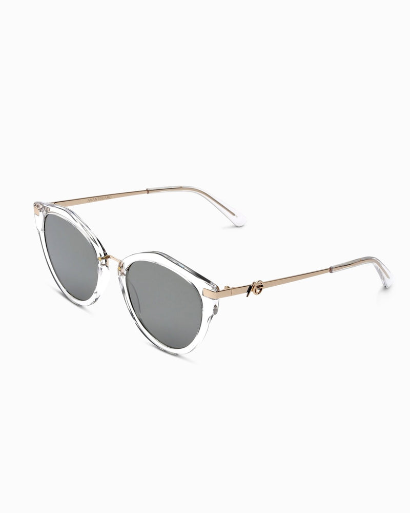 The Capri Panto Sunglasses in Diamond - The Avantguard