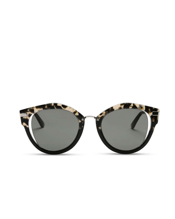 The Capri Panto Sunglasses in Midnight Tortoiseshell