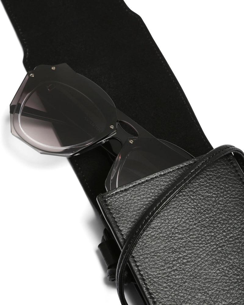 The Milan Big and Bold Sunglasses in Midnight Diamond - The Avantguard