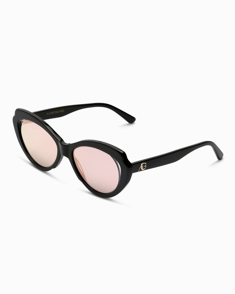 The Montmartre Cateye Sunglasses in Midnight - The Avantguard