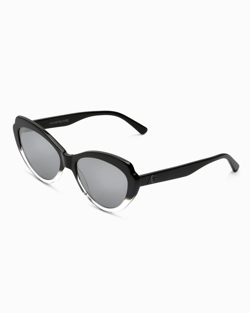 The Montmartre Cateye Sunglasses in Midnight Diamond - The Avantguard