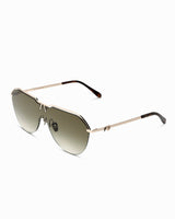 The St Moritz Aviator Sunglasses in Emerald - The Avantguard