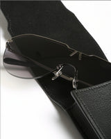 The St Moritz Aviator Sunglasses in Mink - The Avantguard