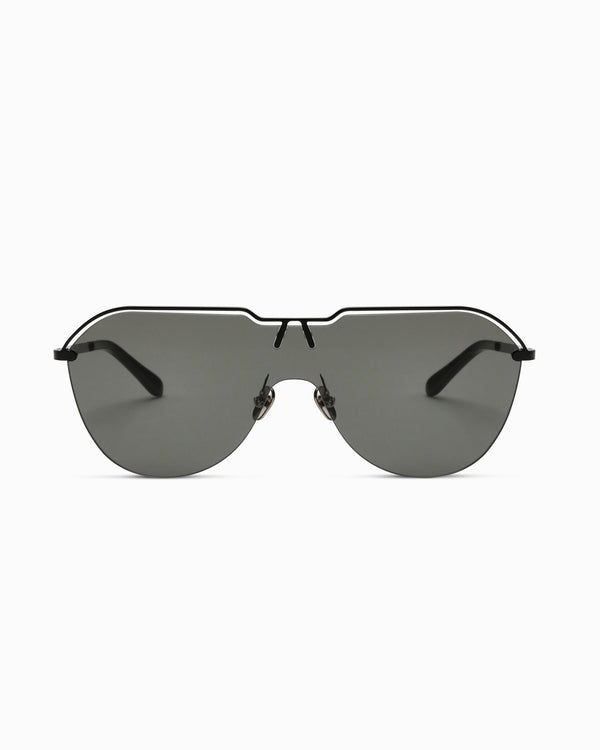 The St Moritz Aviator Sunglasses in Smoke - The Avantguard